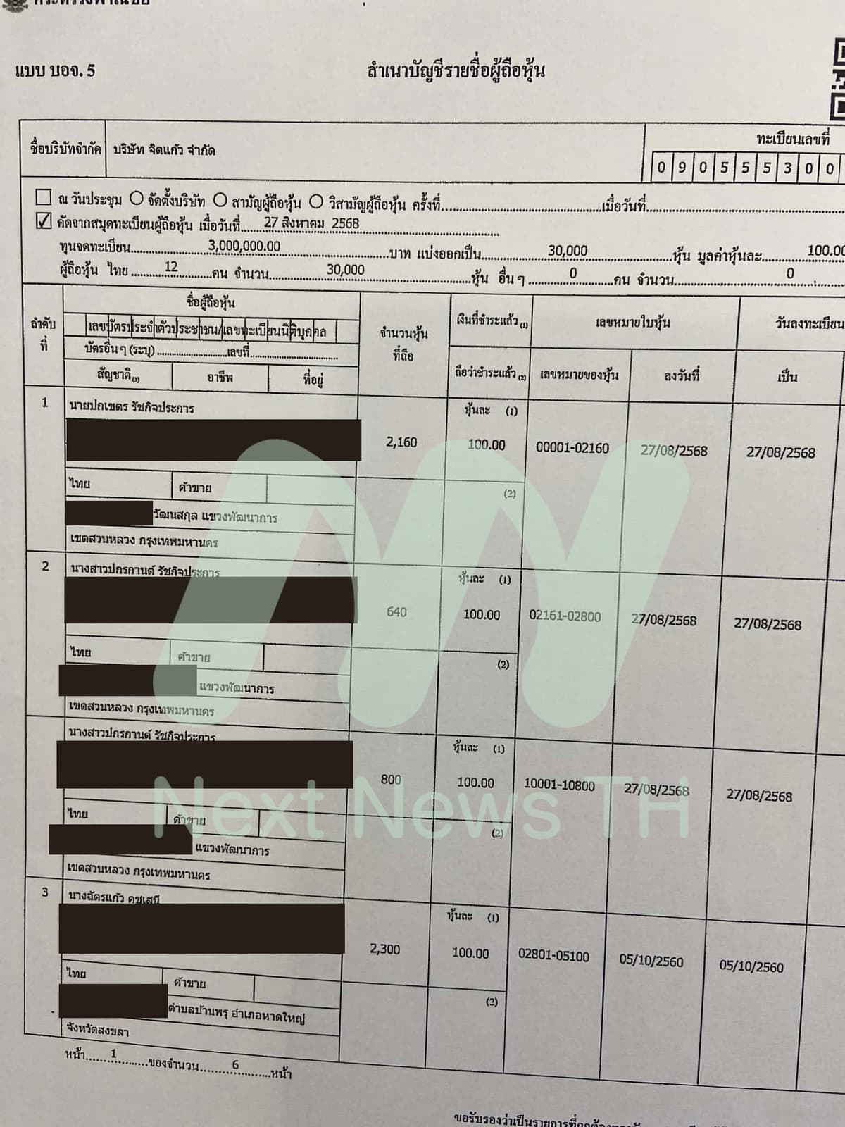 บริษัท จิตแก้ว จำกัด