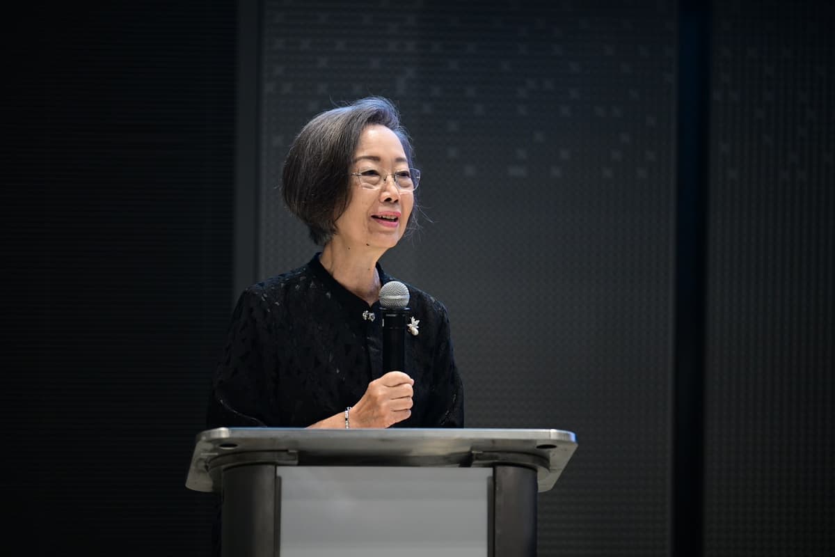 คุณหญิงกษมา วรวรรณ ณ อยุธยา กรรมการบริหารโครงการทุนการศึกษา เครือเจริญโภคภัณฑ์