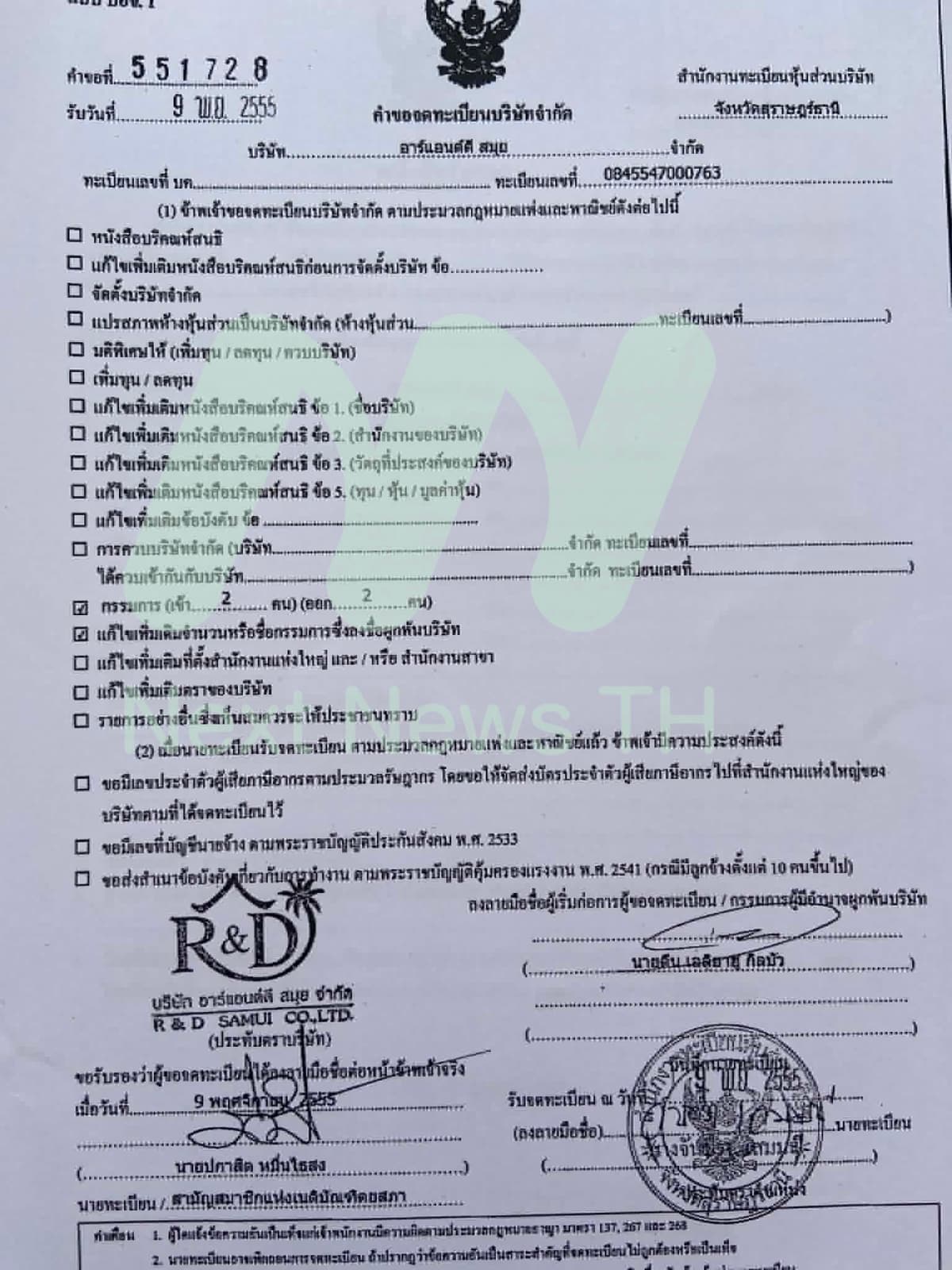 เอกสารกรมพัฒนาธุรกิจการค้า