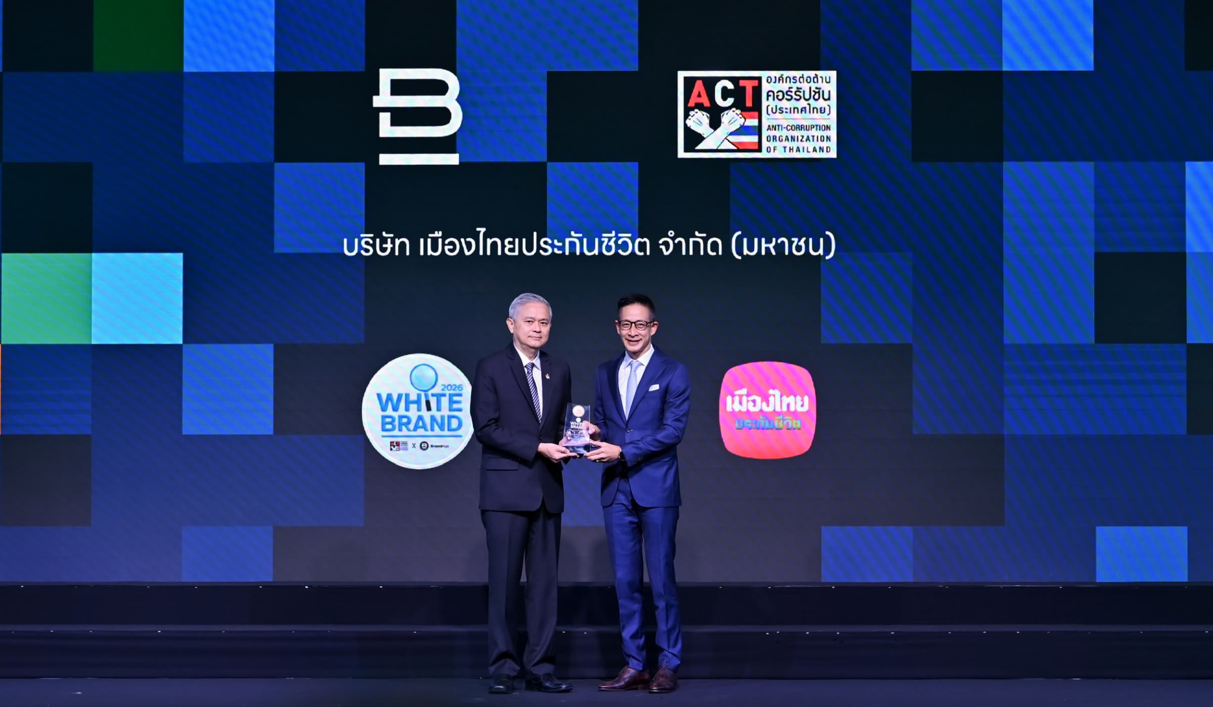 เมืองไทยประกันชีวิต คว้า 4 รางวัลใหญ่ เป็นองค์กรที่มีบรรษัทภิบาล