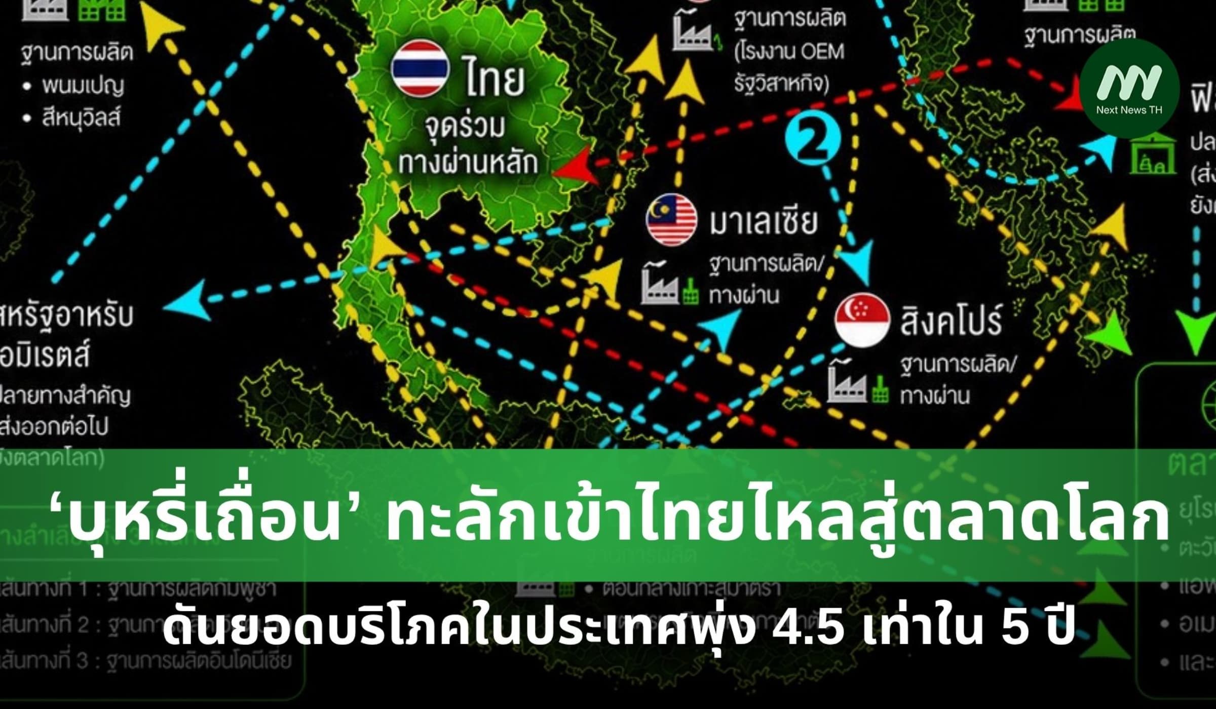 เปิด 3 เส้นทางมรณะ 'บุหรี่เถื่อน' ทะลักเข้าไทยไหลสู่ตลาดโลก