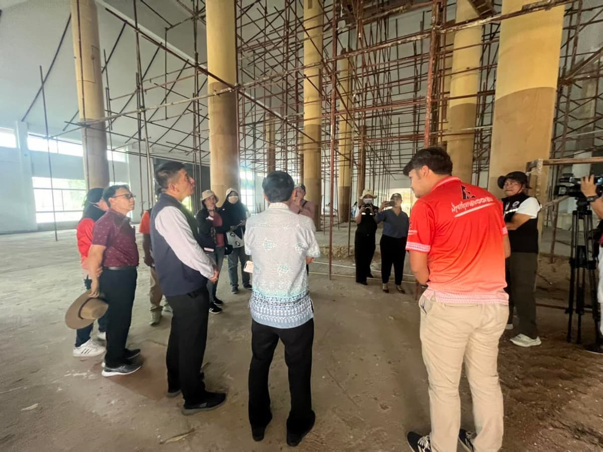 ภาพการลงพื้นที่ของป.ป.ช.