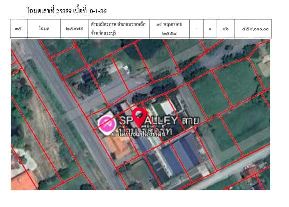 ภาพแสดงที่ตั้งที่ดิน