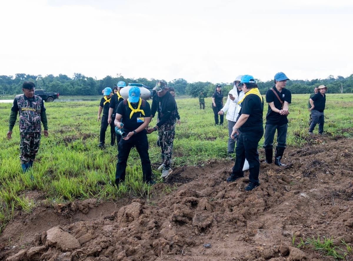 กรุงไทย ร่วม อนุรักษ์ช้างป่า-จัดการน้ำ