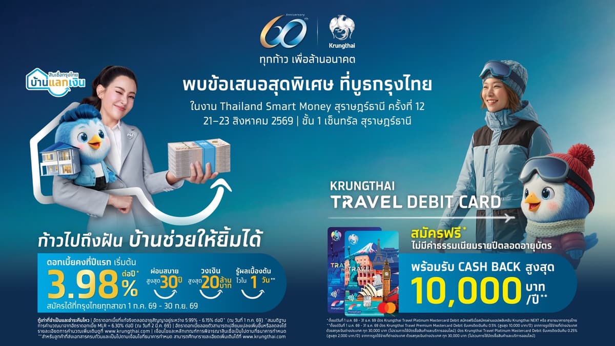 กรุงไทย ร่วมงาน Thailand Smart Money@สุราษฎร์ธานี 1